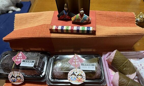 ひな祭りでした